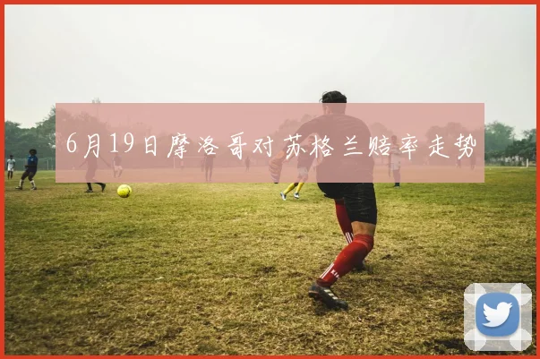 6月19日摩洛哥对苏格兰赔率走势